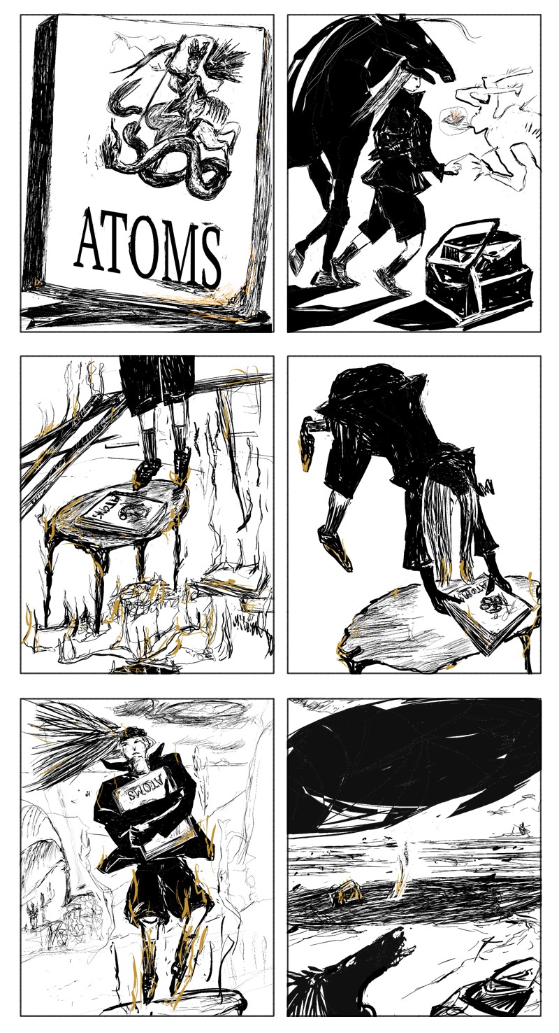 yauzlin, atoms