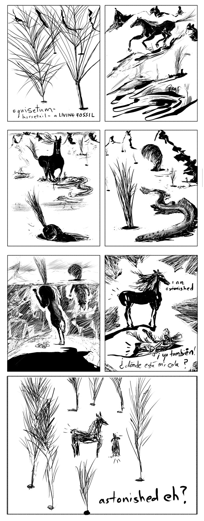 Horsetail, Yauzlin comic